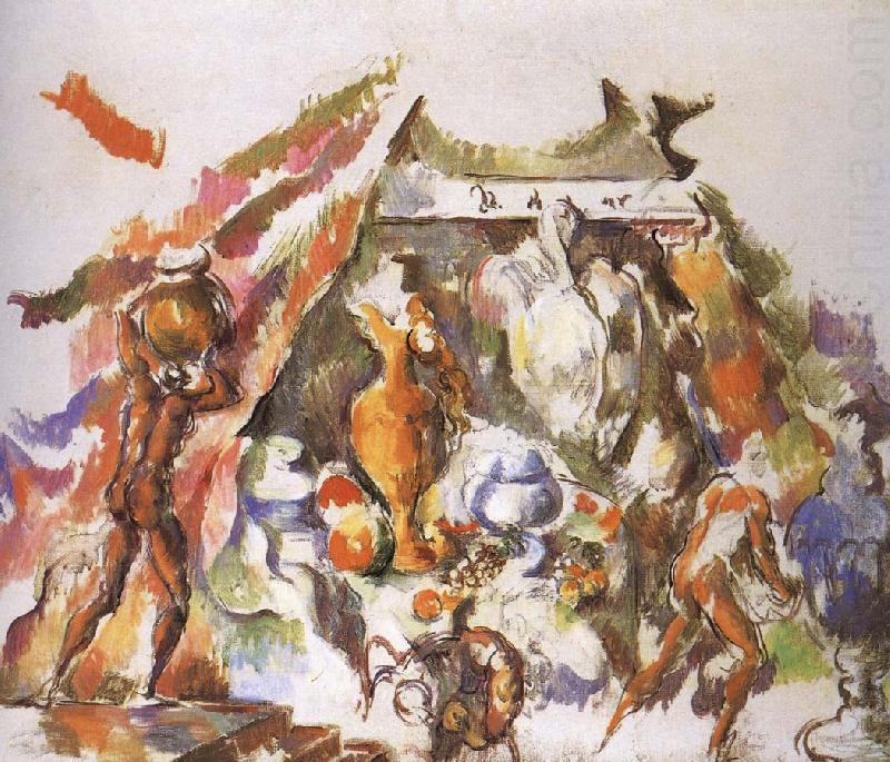 to prepare the banquet, Paul Cezanne